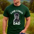 Cane Corso Dad Italian Mastiff T-Shirt Men's Casual T-Shirt Forest