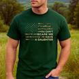 You Can’t Scare Me I Have A Daughter Father’s Day Dad Men's Casual T-Shirt Forest
