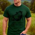 Cat Father I Am But Skin And Bones Cat Dad Meme Humor Men's Casual T-Shirt Forest