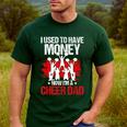 Cheer Dad Cheerleading Fathers Day Men's Casual T-Shirt Forest