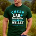 Cheer Dad Shirt Cheerleader Dad Cheerleading Competition Men Men's Casual T-Shirt Forest