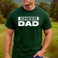Cheer Dad Shirt Men Fathers Day Cheerleading Dad Men's Casual T-Shirt Forest Cheer Dad Shirt Men Fathers Day Cheerleading Dad Men's Casual T-Shirt Forest