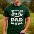 Cheerleading Dad Father Cheer Dad Men's Casual T-Shirt Forest