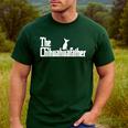 The Chihuahua Dad For Chihuahua Dad Men Dog Lovers Men's Casual T-Shirt Forest
