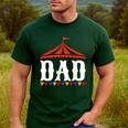 Circus Dad Of The Birthday Boy & Girl Carnival Family Outfit Men's Casual T-Shirt Forest Circus Dad Of The Birthday Boy & Girl Carnival Family Outfit Men's Casual T-Shirt Forest