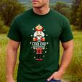 Cool Dad Nutcracker Christmas Family Matching Pajama Men's Casual T-Shirt Forest