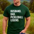Cool Pickleball For Men Husband Dad Legend Pickleball Player Men's Casual T-Shirt Forest