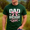 Coquette Pink Bow Men Dad Of The Birthday Girl Men's Casual T-Shirt Forest Coquette Pink Bow Men Dad Of The Birthday Girl Men's Casual T-Shirt Forest