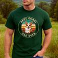 Corgi Dad Idea For Men Men's Casual T-Shirt Forest