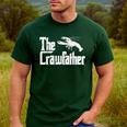 Crawfish The Crawfather Crayfish Parody Dad Papa Men Men's Casual T-Shirt Forest