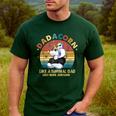 Cute Dadacorn Like A Normal Dad Only More Awesome Daddy Men's Casual T-Shirt Forest