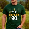 My Dad Is 90 90th Birthday 1935 90 Years Old Father Daddy Premium Tri-Blend Men's Casual T-Shirt Forest