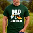 Dad Of The Astronaut Space Astronaut Birthday Family Men's Casual T-Shirt Forest