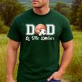 Dad Of The Birthday Boller Born 2 Ball Matching Family Party Men's Casual T-Shirt Forest