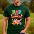 Dad Of The Birthday Boy Carnival Circus 1st Birthday Party Men's Casual T-Shirt Forest