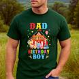 Dad Of The Birthday For Boy Circus Carnival Theme Party Men's Casual T-Shirt Forest