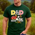 Dad Birthday Boy Farm Animal Farming Farmer Family B-Day Men's Casual T-Shirt Forest