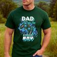 Dad Of The Birthday Boy Matching Video Game Birthday Party Men's Casual T-Shirt Forest