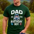 Dad Of The Birthday Boy Police Car Policeman Police Officer Men's Casual T-Shirt Forest Dad Of The Birthday Boy Police Car Policeman Police Officer Men's Casual T-Shirt Forest
