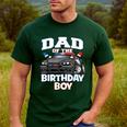 Dad Of The Birthday Boy Policeman Officer Party Men's Casual T-Shirt Forest Dad Of The Birthday Boy Policeman Officer Party Men's Casual T-Shirt Forest