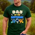 Dad Of The Birthday Boy Two The Moon Space Family Matching Men's Casual T-Shirt Forest