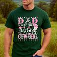 Dad Of The Birthday CowGirl Rodeo CowGirl Birthday Men's Casual T-Shirt Forest Dad Of The Birthday CowGirl Rodeo CowGirl Birthday Men's Casual T-Shirt Forest