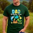 Dad Birthday Crew Sea Ocean Fish Aquarium Bday Party Men's Casual T-Shirt Forest Dad Birthday Crew Sea Ocean Fish Aquarium Bday Party Men's Casual T-Shirt Forest