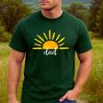 Dad Of The Birthday First Trip Around The Sun Birthday Men's Casual T-Shirt Forest