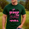 Dad Of The Birthday Girl Pink Family Birthday Girls Party Men's Casual T-Shirt Forest