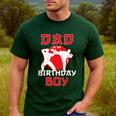 Dad Of The Birthday Karate Taekwondo Boy Martial Arts Men's Casual T-Shirt Forest