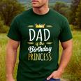 Dad Of The Birthday Princess Shirt Daddy Men Birthday Party Men's Casual T-Shirt Forest