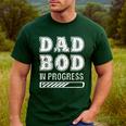 Dad Bod In Progress Men's Casual T-Shirt Forest