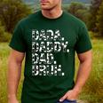 Dad Dada Daddy Bruh Papa Cow Daddy Love Cows Dad Cow Print Men's Casual T-Shirt Forest