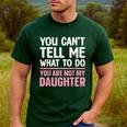 Dad For Father Daddy Papa Men From Daughter Dad Men's Casual T-Shirt Forest