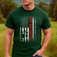Dad Fathers Day Dog Dad Men's Casual T-Shirt Forest Dad Fathers Day Dog Dad Men's Casual T-Shirt Forest