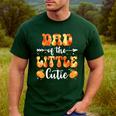 Dad Little Cutie Baby Shower Orange 1st Birthday Party Men's Casual T-Shirt Forest