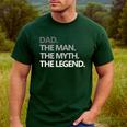 DAD The Man The Myth The Legend T Shirt Men's Casual T-Shirt Forest DAD The Man The Myth The Legend T Shirt Men's Casual T-Shirt Forest