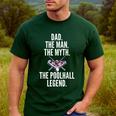 Dad The Man The Myth The Poolhall Legend Pool Billiards Dad Men's Casual T-Shirt Forest Dad The Man The Myth The Poolhall Legend Pool Billiards Dad Men's Casual T-Shirt Forest