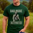 Dad Mode Activated Tactical Baby Carrier Military Father Men's Casual T-Shirt Forest