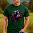 Dad Mom Cool Dog Sunglasses Cockapoo Men's Casual T-Shirt Forest