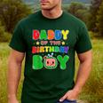 Dad And Mom Daddy Of The Birthday Boy Tee Melon Family Party Men's Casual T-Shirt Forest