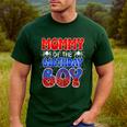 Dad And Mom Mommy Birthday Boy Spider Family Matching Men's Casual T-Shirt Forest