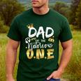 Dad Of The Notorious One Old School 1st Hip Hop Birthday Men's Casual T-Shirt Forest Dad Of The Notorious One Old School 1st Hip Hop Birthday Men's Casual T-Shirt Forest