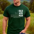 Dad Old Man Grandpa Gag Birthday Fathers Day Dad Men's Casual T-Shirt Forest