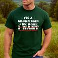 Dad Shirts From Daughter I Do What My Daughter Wants Men's Casual T-Shirt Forest