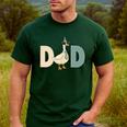 Dad Silly Goose 1st Birthday Family Matching Pocket Men's Casual T-Shirt Forest