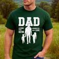 Dad Sons First Hero Daughter Love For Father's Day Men's Casual T-Shirt Forest Dad Sons First Hero Daughter Love For Father's Day Men's Casual T-Shirt Forest