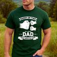 Dad Squared Fathers Day Dad Of Two Cool Daddy Of 2 Men's Casual T-Shirt Forest