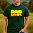 Dad Story Men's Casual T-Shirt Forest