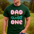 Dad Of Sweet One First Birthday Matching Family Donut Theme Men's Casual T-Shirt Forest Dad Of Sweet One First Birthday Matching Family Donut Theme Men's Casual T-Shirt Forest